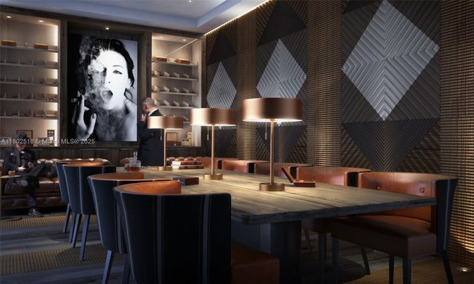 Dining room, Interior, Recessed Lighting