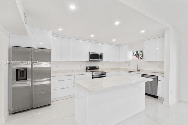 Interior, Kitchen, Recessed Lighting, Stainless Steel Appliances