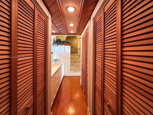Interior, Recessed Lighting, Wooden Ceilings, Wood Texture Flooring