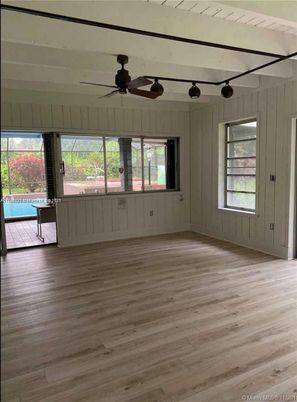 Empty room, Interior, Wood Texture Flooring