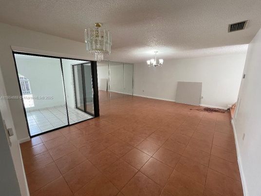Chandelier, Empty room, Interior