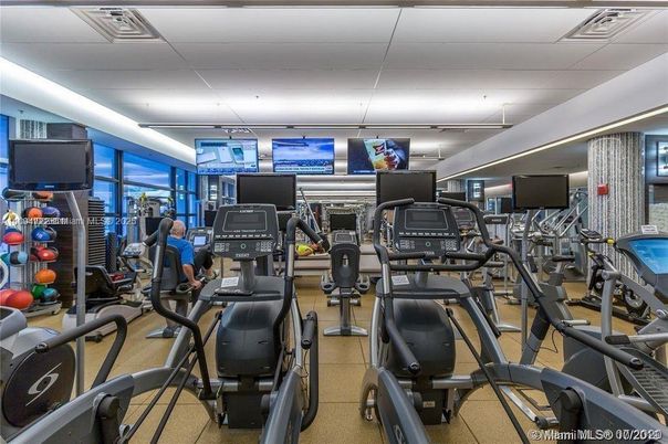 Fitness Equipment, Gym, Interior