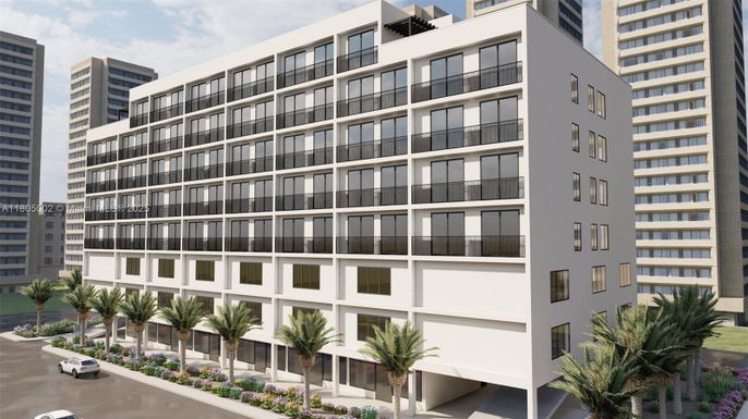 Exterior, Facade, Highrise
