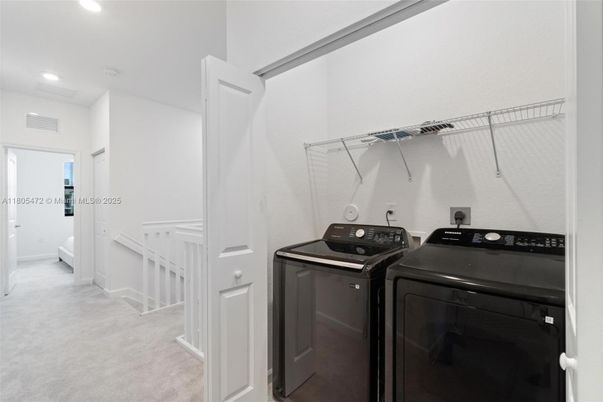 Interior, Recessed Lighting, Utility Closets, Washer