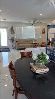 Dining room, Interior, Living room, Marble, Recessed Lighting