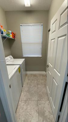 Interior, Washer