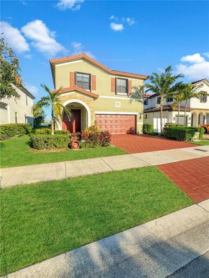 Attached, Backyard, Exterior, Facade, Mediterranean