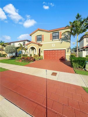 Attached, Backyard, Exterior, Facade, Mediterranean