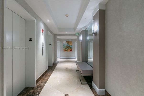 Elevator, Interior, Recessed Lighting