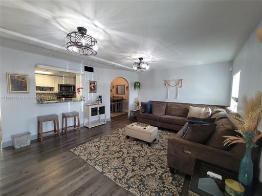 Interior, Kitchen, Living room, Wood Texture Flooring