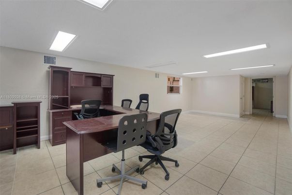 Home Office, Interior, Recessed Lighting