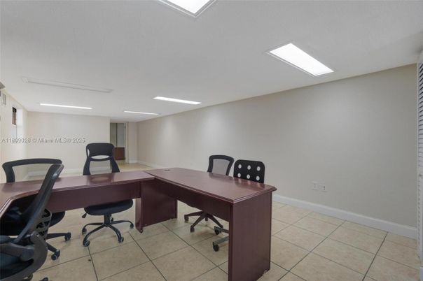 Home Office, Interior, Recessed Lighting