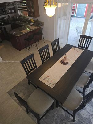 Dining room, Interior, Kitchen