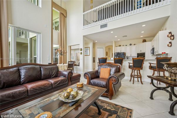 Dining room, Interior, Kitchen, Living room, Recessed Lighting
