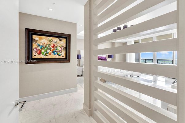 Interior, Marble, Recessed Lighting, Water