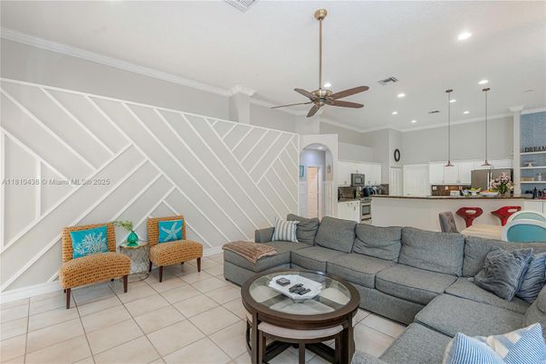 Interior, Kitchen, Living room, Recessed Lighting