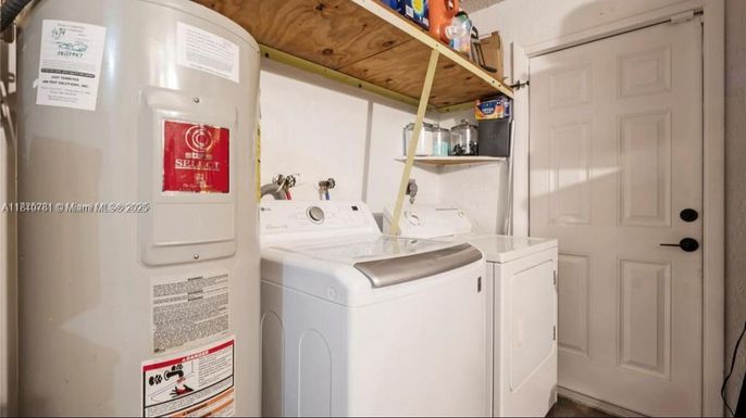 Interior, Washer