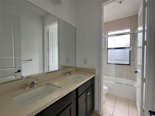Bathroom, Dual Sink Vanities, Glass Shower, Interior