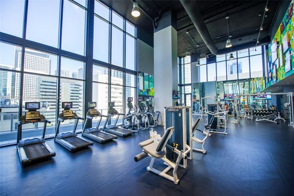 Fitness Equipment, Gym, Interior