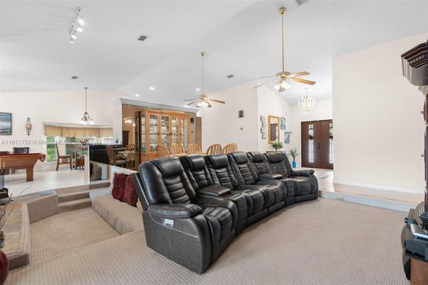 Dining room, Interior, Kitchen, Living room, Pendant Lights, Recessed Lighting