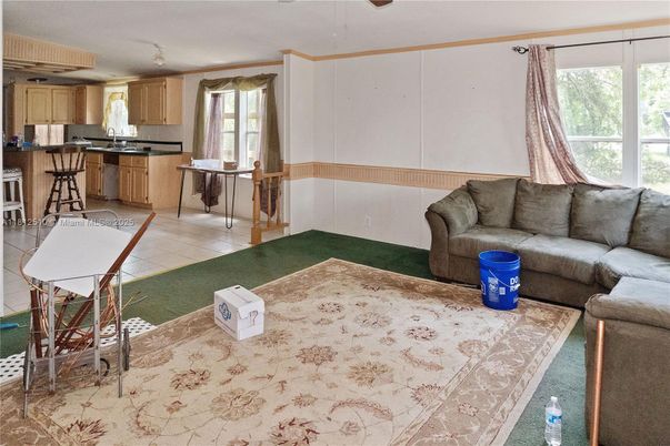 Interior, Kitchen, Living room