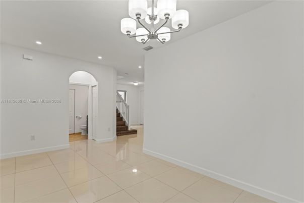 Chandelier, Interior, Recessed Lighting