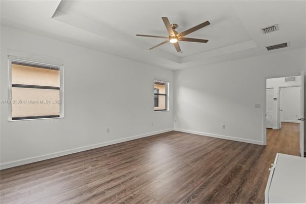 Empty room, Interior, Wood Texture Flooring