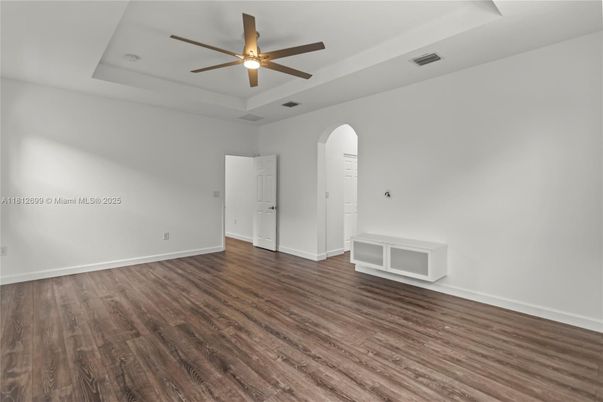 Empty room, Interior, Wood Texture Flooring
