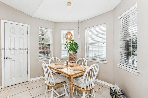 Dining room, Interior, Pendant Lights