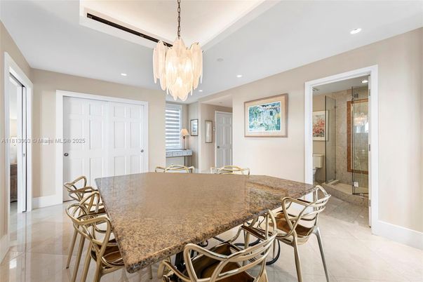 Chandelier, Dining room, Interior, Recessed Lighting