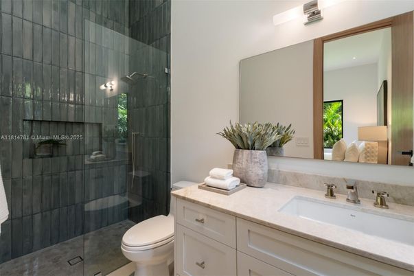 Bathroom, Glass Shower, Interior