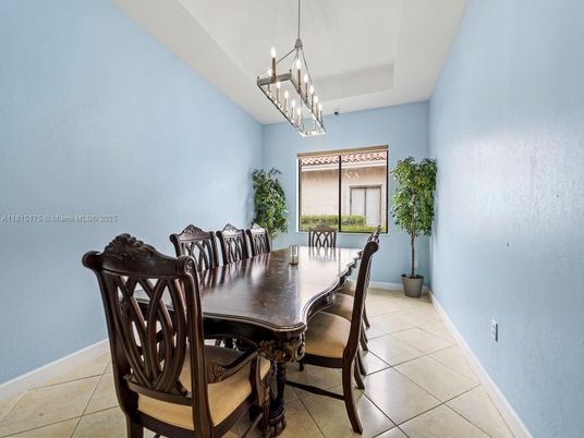 Dining room, Interior, Pendant Lights