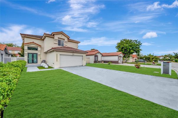 Attached, Backyard, Exterior, Facade, Mediterranean