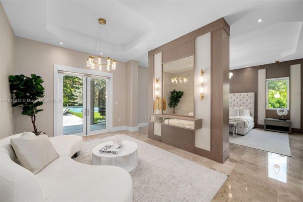 Bedroom, Interior, Pendant Lights, Recessed Lighting