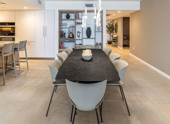 Dining room, Interior, Kitchen, Pendant Lights, Recessed Lighting