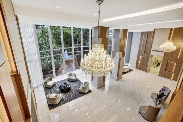 Chandelier, Interior, Recessed Lighting