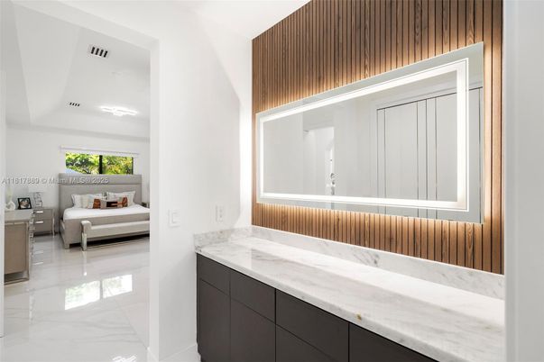 Interior, Marble, Recessed Lighting