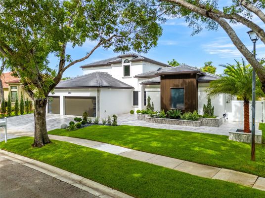 Attached, Backyard, Exterior, Facade, Mediterranean