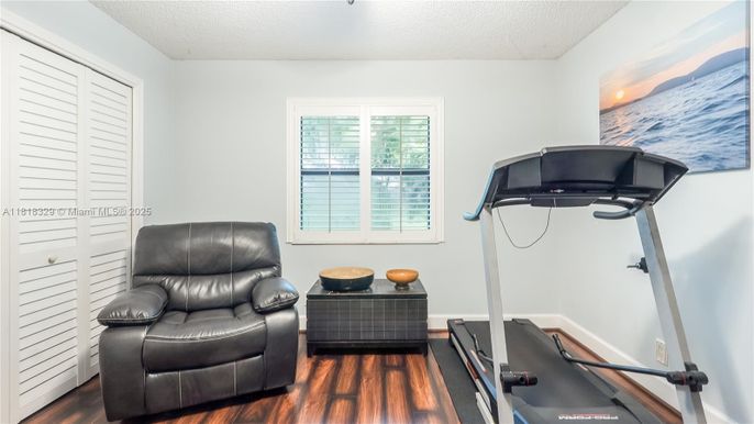 Fitness Equipment, Interior, Wood Texture Flooring