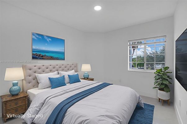 Bedroom, Interior, Recessed Lighting, Water