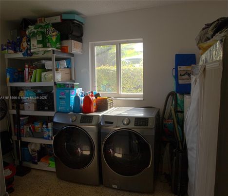 Interior, Washer