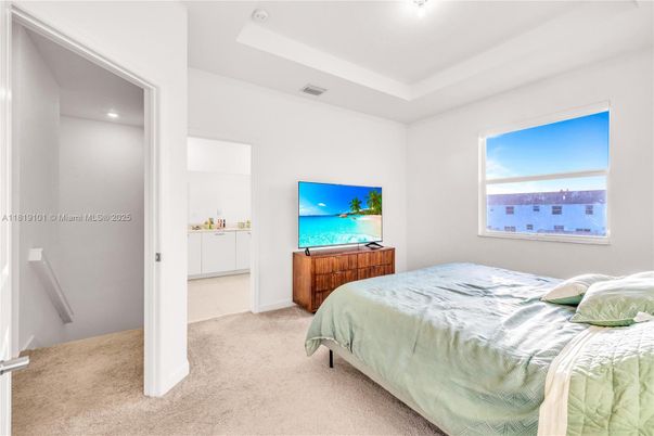 Bedroom, Interior, Recessed Lighting, Water