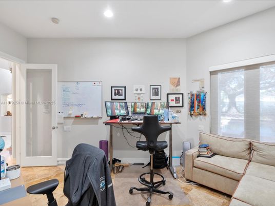 Home Office, Interior, Recessed Lighting