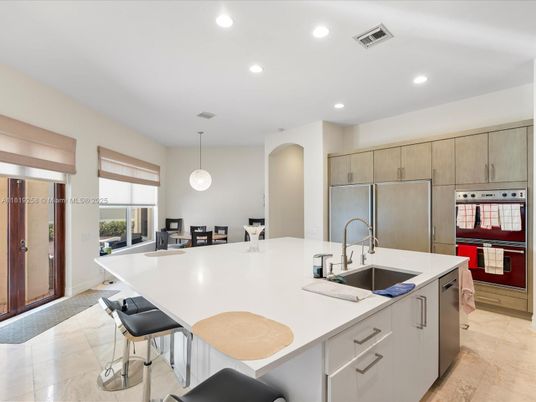 Interior, Kitchen, Pendant Lights, Recessed Lighting