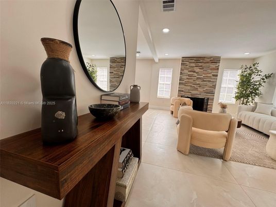Fireplace, Interior, Living room, Recessed Lighting