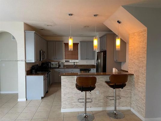 Interior, Kitchen, Pendant Lights