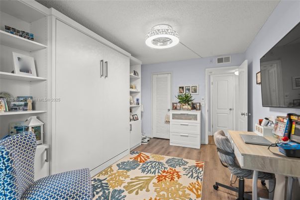 Home Office, Interior, Wood Texture Flooring