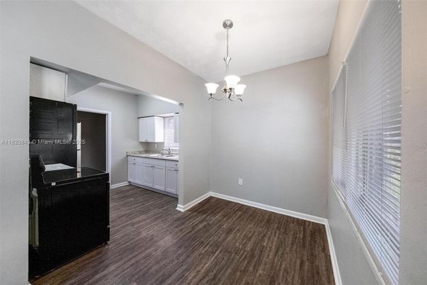 Chandelier, Interior, Kitchen, Pendant Lights, Wood Texture Flooring