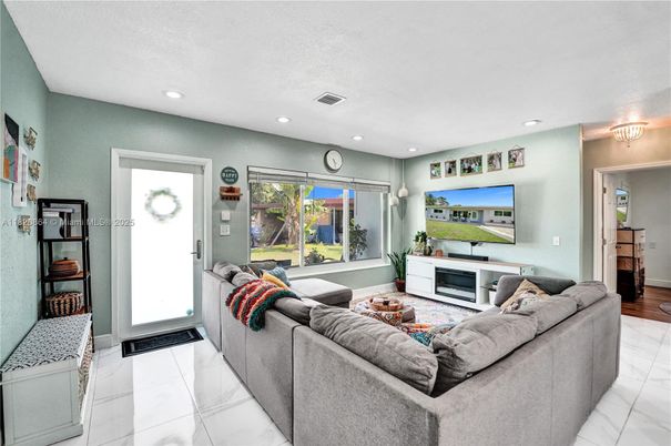 Interior, Living room, Marble, Recessed Lighting