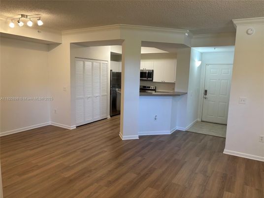 Empty room, Interior, Kitchen, Wood Texture Flooring